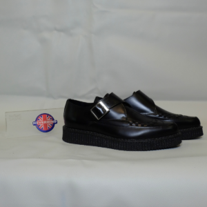 creepers Nevermind punta sfilata con fibbia spazzolato