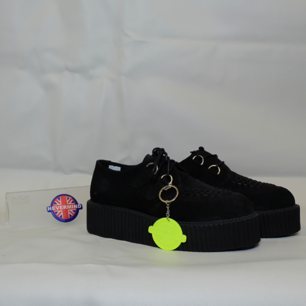 Creepers Nervermind punta tonda scamosciato